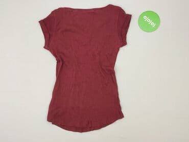 t shirty prążkowany: Sinsay, T-shirt damski, rozmiar M — 4