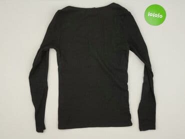 czarne bluzki dekolt v: Bluzka damska, rozmiar M — 3