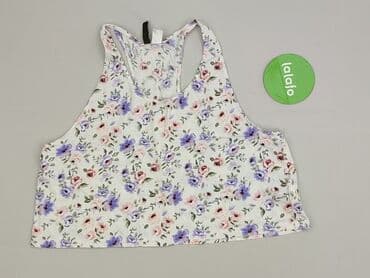 cropp bluzki z krótkim rękawem: H&M Divided, Top damski, rozmiar L — 2