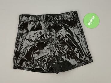 krótkie czarne spodenki materiałowe: Szorty damskie, rozmiar XL — 3