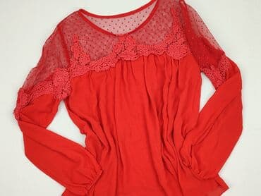 bluzki w czerwone róże: Women's blouse, size S (EU 36) — 1