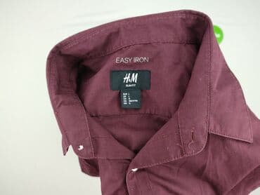 biale obcisla bluzki: H&M, Koszulа dla mężczyzn, rozmiar L — 5