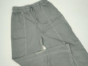 trampki ara: Spodnie damskie ZARA – szare, luźne - Krój: proste nogawki, lekko — 1