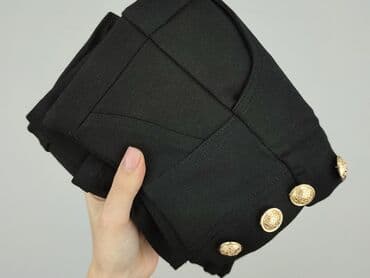 c a spodnie damskie z wysokim stanem: Leggings, Spodnie materiałowe damskie, rozmiar S — 6