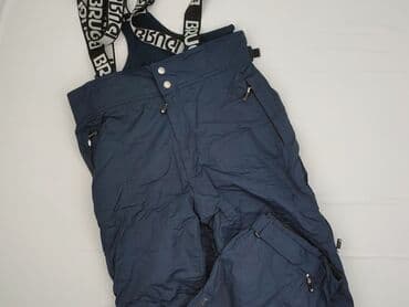 abercrombie fitch sweter: Spodnie narciarskie BRUGI z szelkami - Kolor: granatowy - Rozmiar z — 1