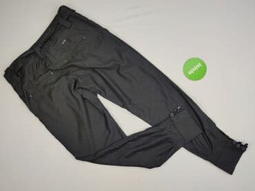 c a spodnie damskie z wysokim stanem: Spodnie materiałowe damskie, rozmiar M — 3