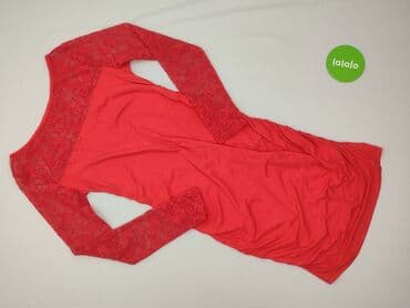 czerwona obcisła sukienki na wesele: Sukienka damska, rozmiar S — 2