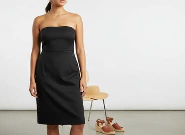 czarne sukienki na wesele dla puszystych: Gap, Sukienka damska, rozmiar XL — 6