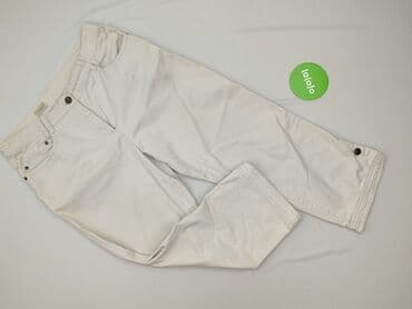 biale szerokie jeansy: Canda, Jeansy damskie, rozmiar XL — 2