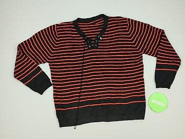 solar sweter w paski: Sweter damski, rozmiar L — 2