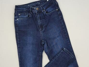 woskowane jeansy z wysokim stanem: Cubus, Jeansy damskie, rozmiar S — 1