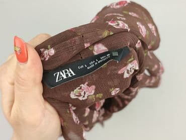 krótkie spodenki i marynarka: Zara, Жіноча блуза, розмір L — 4