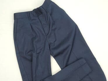 pomaranczowe spodnie dresowe: Material trousers, St. Bernard, 10 years, 134/140, condition - Very good — 1