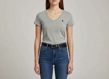 koszulki bez rękawów damskie lauren ralph lauren: Polo Ralph Lauren, T-shirt damski, rozmiar S — 1
