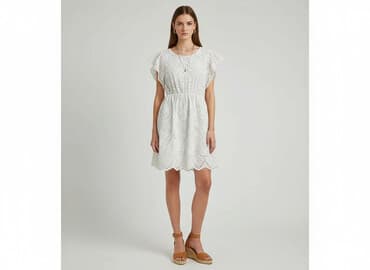 sukienki na wesele długie beżowe: New Collection, Sukienka damska, rozmiar S — 1