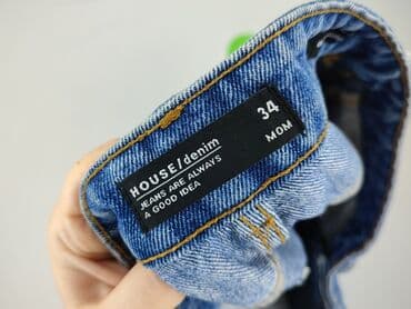 mom jeans stylizacje: House, Jeansy damskie, rozmiar XS — 4