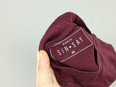 czerwony top stradivarius: Sinsay, Golf damski, XS — 4