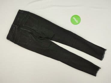 legginsy z wysokim stanem modelujące: Jeansy damskie, S — 3