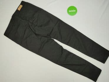 spodnie wrangler czarne: CKH Clockhouse, Spodnie materiałowe damskie, rozmiar L — 3