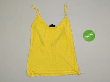 bluzka żółta w czarne paski: Warehouse, Top damski, rozmiar XL — 2