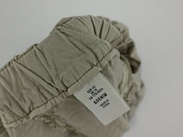 spodnie z szerokimi nogawkami h m: H&M, Material trousers for women — 4