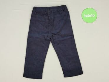 pajacyk niemowlęcy lidl: Denim pants, 9-12 months, condition - Good — 3
