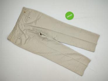 khaki: Farah, Spodnie materiałowe damskie, rozmiar XL — 3