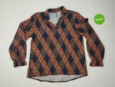 sukienka w geometryczne wzory h: New Collection, Bluzka damska, rozmiar L — 2