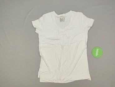 czarne t shirty damskie w serek: T-shirt damski, rozmiar S — 3