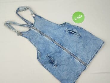 sukienka jeansowa pepco: Cropp, Ogrodniczki damskie, rozmiar M — 2