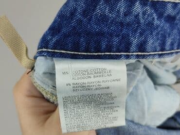 krótkie spodenki jeansowe z dziurami: Szorty damskie, rozmiar M — 5