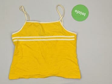 bluzka żółta w czarne paski: Top damski, rozmiar S — 2