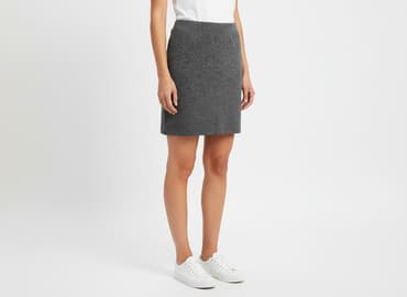 siwa spódniczka: H&M, Spódnica damska, rozmiar M — 6