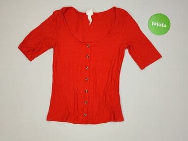 sukienka h m czerwona: H&M, T-shirt damski, rozmiar S — 2