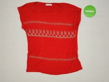 bluzki ażurowe allegro: SZACHOWNICA, Women's blouse, size L — 3