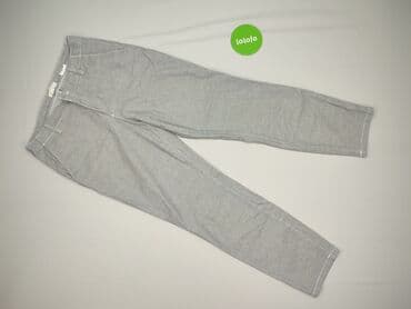 h m spodnie z rozszerzanymi nogawkami: H&M L.O.G.G., Spodnie materiałowe damskie, rozmiar L — 2