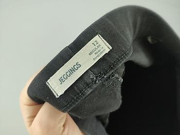 jeansy tanio: Legginsy Krótkie damskie, rozmiar L — 4