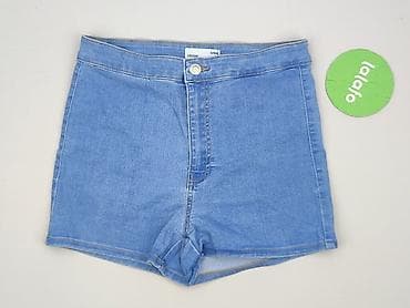 biale trampki ck: Denim, Szorty damskie, rozmiar M — 2