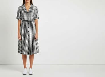 sukienka h m czerwona: H&M, Sukienka damska, rozmiar L — 7