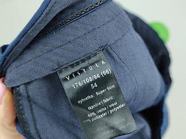 t: Vistula, Spodnie garniturowe dla mężczyzn, rozmiar 2XL — 4