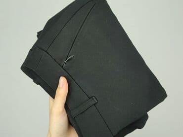 czarne spodnie materiałowe: Spodnie materiałowe damskie, rozmiar S — 5