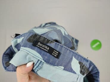 białe cargo bershka: Bershka, Spodnie cargo damskie, rozmiar S — 5