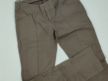 spodnie woskowane brązowe reserved: Reserved, Material trousers for women, size M (EU 38) — 1
