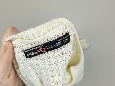 sweter z kaszmiru c a: FBsister, Sweter damski, rozmiar XS — 4