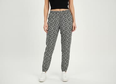 rozmiar majtek damskich l: Spodnie materiałowe damskie, M — 6