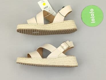 sandały wiązane płaskie ccc: Reserved, Sandały damskie, rozmiar 37 — 5