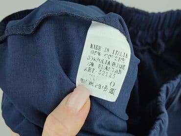 chinosy damskie granatowe: Spodnie materiałowe damskie, rozmiar S — 4