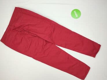 czerwone spodnie reserved: Reserved, Spodnie materiałowe damskie, S — 3