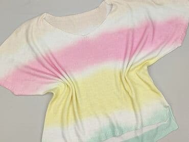 piec lat w paski bluzka w paski swiat: Sweter damski, rozmiar 3XL — 1