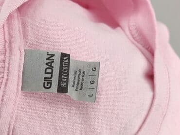 różowa koszulka niemiec: Gildan, Koszulka dla mężczyzn, rozmiar L — 4